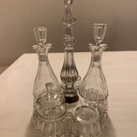 ANTICO SERVO IN CRISTALLO OLIO-ACETO-SPEZIE