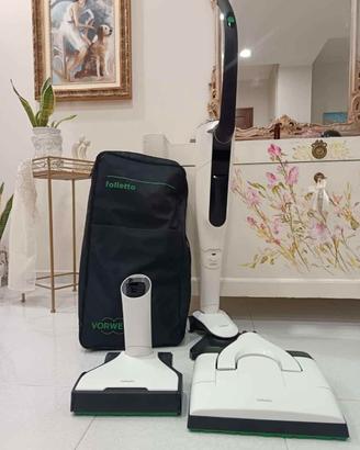 Aspirapolvere folletto vk7 a batteria con accessor