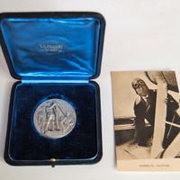 Lotto con medaglia x I' Decennale R.A. e foto Duce