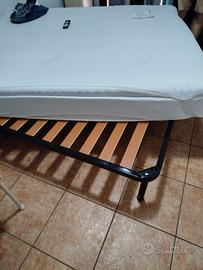 rete materasso e Topper  matrimoniale 