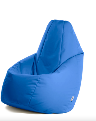 Poltrona sacco blu elettrico