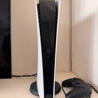 Ps5 Digital Edition + controller Sony Nero