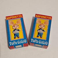 N.2 Saponette Topo Gigio anni 70