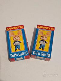 N.2 Saponette Topo Gigio anni 70