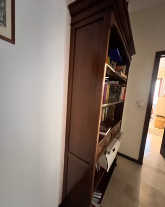 Libreria legno massello