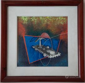 GUACHE DEL PITTORE BARESE F. DELL'ERBA