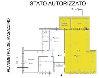 100mq Ecommerce/Magazzino con ampi spazi