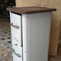 stufa a legna vintage 