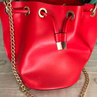 Borsa rossa secchiello Carpisa