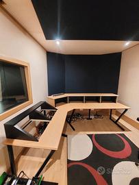 Desk da studio in legno