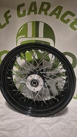 Cerchio posteriore 16x5.5 nuovo raggi inox 