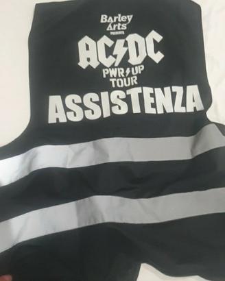 Casacca pettorina AC/DC originale del concerto 