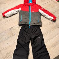 TUTA SCI SNOWBOARD BIMBO BAMBINO DUE PEZZI 4 anni