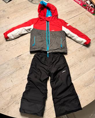 TUTA SCI SNOWBOARD BIMBO BAMBINO DUE PEZZI 4 anni