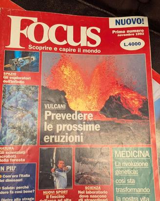Collezione primi 26 numeri di focus (tranne il 22)