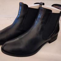 Tronchetti pelle donna Nero Giardini n.37