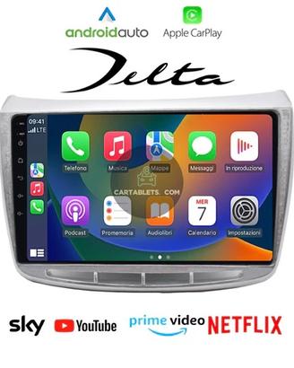 CARTABLET NAVIGATORE LANCIA DELTA CARPLAY ANDROID