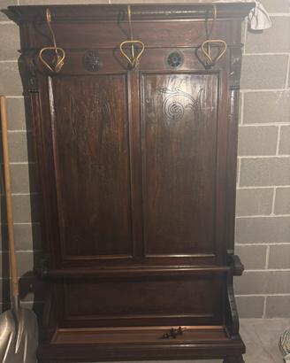 Attaccapanni legno stile antico
