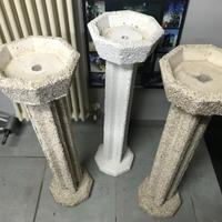 Splendide e integre N.3 colonne porta vaso