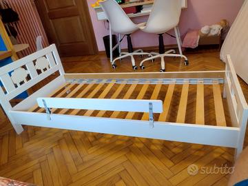 Lettino Ikea Kritter con materasso