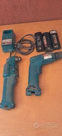 MAKITA 2 trapani 7,2v con 3 batterie