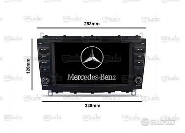 Autoradio Navigatore MERCEDES CLK w209 2004-2010