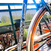 Bici Bianchi vintage con cambio Campagnolo