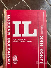 Dizionario Latino Castiglioni Mariotti euro 30