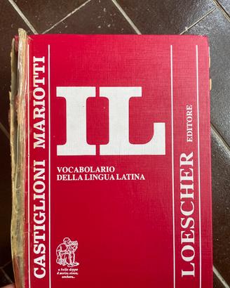 Dizionario Latino Castiglioni Mariotti euro 30