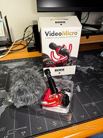 Rode video microfono + maniglia