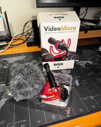 Rode video microfono + maniglia