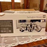 batteria 11 pezzi acciaio inossidabile 