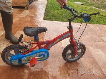 bicicletta bimbo paw patrol 