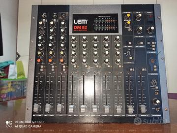 LEM DM82 MIXER DJ 12 CANALI PROFESSIONALE
