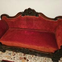 Divano inglese stile Vittoriano