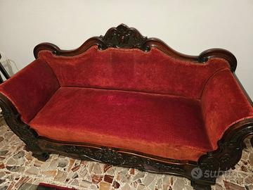 Divano inglese stile Vittoriano