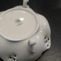 Piatto ceramica con piedini vintage