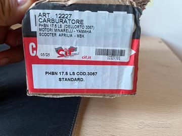 carburatore dellorto 17,5