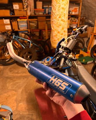 Sillenziatore hgs tm mx/en/smr 125 2016-2021