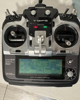 Radiocomando Futaba T12FG 12 Canali + Valigia