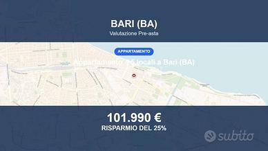 Immobile in asta di 92 m² a Bari