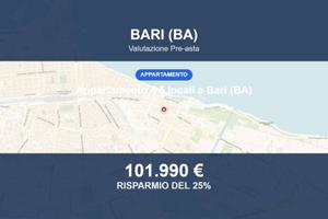 Immobile in asta di 92 m² a Bari