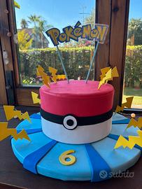 Torta scenografica Pokemon