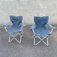 Sedie pieghevoli ad ombrello