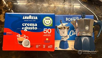 Moka a cialde + confezione da 50 cialde