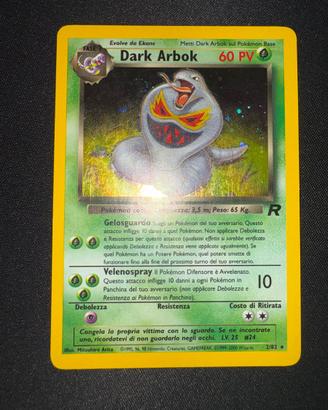 Dark Arbok Holo Team Rocket 2/82