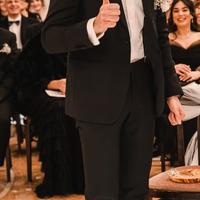 Smoking Sartoriale Nero Angelico