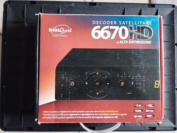Decoder Satellitare DigiQuest 6670 HD PVR