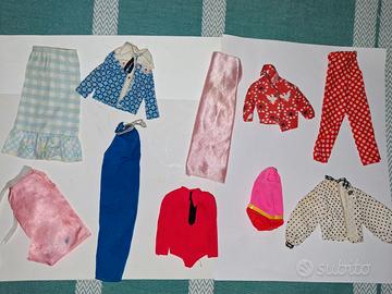 Lotto 10 vestitini di Barbie Mattel