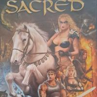 Pc cd rom Sacred gioco vintage